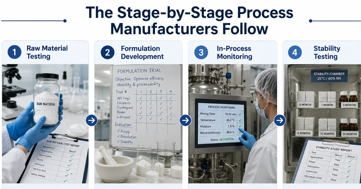 Stage-by-Stage Process Manufacturers Follow