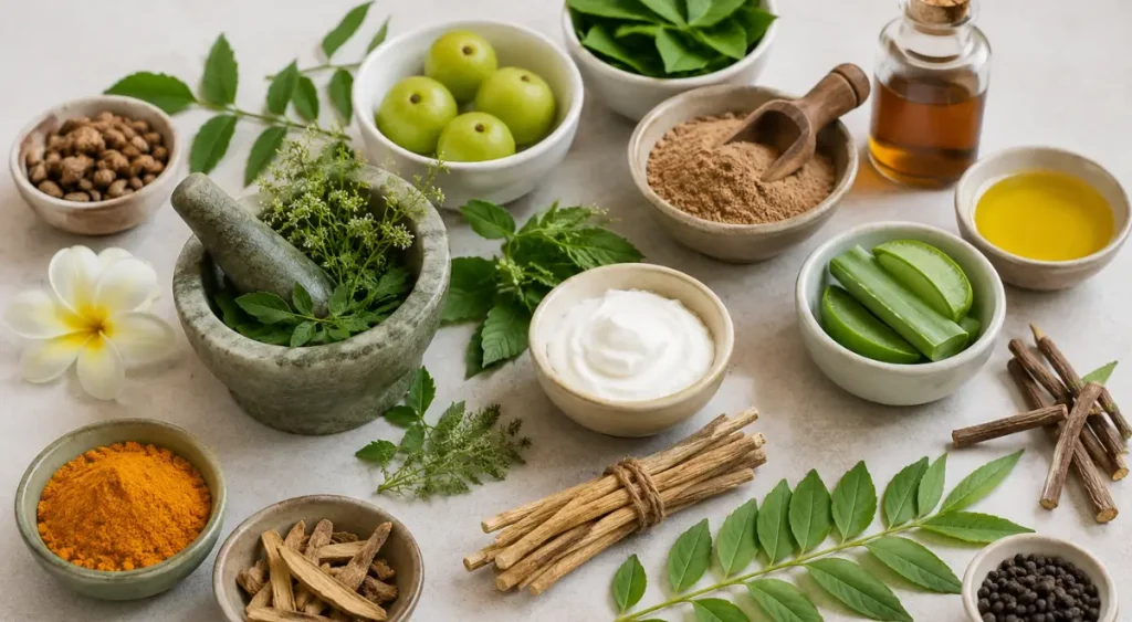 Blog Image - Most Popular Ayurvedic Ingredients Used in Cosmetics